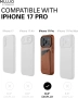 Кожен калъф-портфейл Mujjo - за iPhone 17 Pro - MagSafe - кафяв, снимка 5