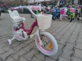 BYOX Велосипед 14" FLOWER розов, снимка 1