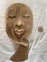 Автентична дървена скулптура Африка, снимка 1 - Антикварни и старинни предмети - 41727829