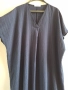 ДЪЛГА ТЪМНОСИНЯ РОКЛЯ 3XL-5XL, снимка 5