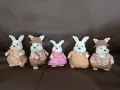 Lil Woodzeez Bunny Figures Фигурки семейство зайчета с дрешки, снимка 1