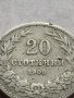 МОНЕТА 20 стотинки 1906г. Цар Фердинанд първи Български за КОЛЕКЦИЯ 35764, снимка 3