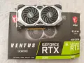 Видеокарта MSI GeForce RTX 2060 Ventus 6GB, снимка 1