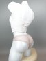 Телесни прозрачни бикини с дантела С/М размер, снимка 7