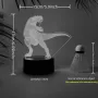 Холограмна 3D LED лампа - Динозавър, снимка 5