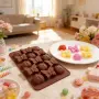 Калинка пеперуда силиконов молд форма фондан шоколад гипс бонбони , снимка 2