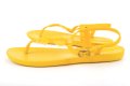 Жълти дамски силиконови равни сандали Beppi - 38, снимка 2