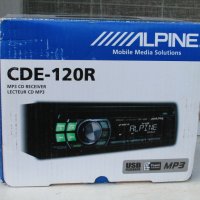 Радио за автомобил ''ALPINE-CDE-120R'', снимка 1 - Аксесоари и консумативи - 40603901