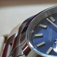 Rolex Oyster Perpetual Datejust Blue Механичен - Работи Без Батерии , снимка 12 - Луксозни - 40513467