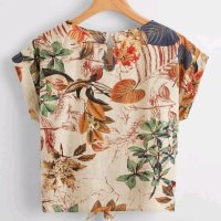 Нова пъстра блуза, снимка 4 - Тениски - 41651782