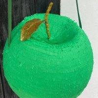 Пинята Зелено ябълко , снимка 4 - Декорация за дома - 44149751