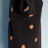 Разкошен ангорски пуловер тип туника с поло яка , снимка 4 - Блузи с дълъг ръкав и пуловери - 44683480