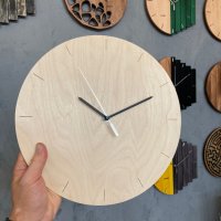 Направи си сам Часовник, Заготовка от Дърво Ф30, Оригинален Подарък, снимка 7 - Стенни часовници - 41495427