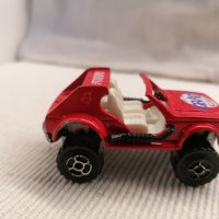 💕🧸Vintage Majorette 4x4 Jeep Crazy Car Red , снимка 3 - Колекции - 44354055