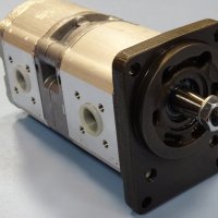 Хидравлична помпа сдвоена BOSCH Rexroth 0510 900 022 Hydraulic Pump , снимка 9 - Резервни части за машини - 35876601