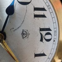 Стар винтидж античен ретро арт старинен стенен часовник, снимка 7 - Антикварни и старинни предмети - 36242280