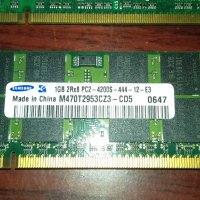 DDR2 RAM памети за лаптоп 2 х 1GB, снимка 2 - RAM памет - 44167012