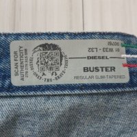 Diesel Buster Made in Italy Mens Size 33/32 НОВО! ОРИГИНАЛ! Мъжки Дънки!, снимка 6 - Дънки - 39678200