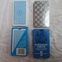 SCHAFKOPF SCHMID seit 1860 нови карти за игра 36 броя, две тестета., снимка 2 - Карти за игра - 39810511