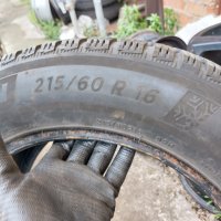 2бр.зимни MICHELIN 215/60/16 99H DOT 3619, снимка 6 - Гуми и джанти - 41322223