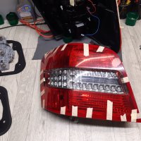 Ремонт LED Стопове смяна цвят на мигач MERCEDES GLK, снимка 4 - Сервизни услуги - 34831071