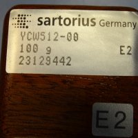 Еталонни теглилки Sartorius YCW 452, 512... и др., снимка 6 - Лаборатория - 36000870