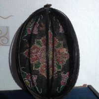 Автентична ратанова дамска чанта-кош и плетен панер., снимка 5 - Антикварни и старинни предмети - 39642380