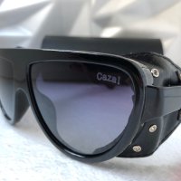 CAZAL 2023 мъжки слънчеви очила маска с кожа , снимка 7 - Слънчеви и диоптрични очила - 41940405