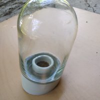 Влагозащитна лампа с керамична основа, снимка 1 - Лампи за стена - 41025840