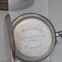 Стар швейцарски сребърен джобен часовник JURA, снимка 5 - Антикварни и старинни предмети - 41550575
