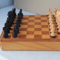 Неизползван дървен туристически шах от '' ГДР '' с магнити, снимка 9 - Колекции - 40196771