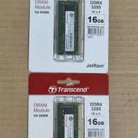 Transcend DDR4 16GB-чисто нови , снимка 1 - RAM памет - 40186031
