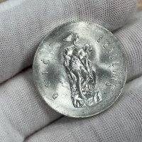 10 шилинга 1966 г UNC, Ирландия - сребърна монета, снимка 7 - Нумизматика и бонистика - 42493140