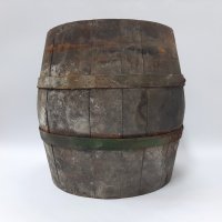 Старо дъбово буре, бъкел(13.1), снимка 6 - Антикварни и старинни предмети - 42575533