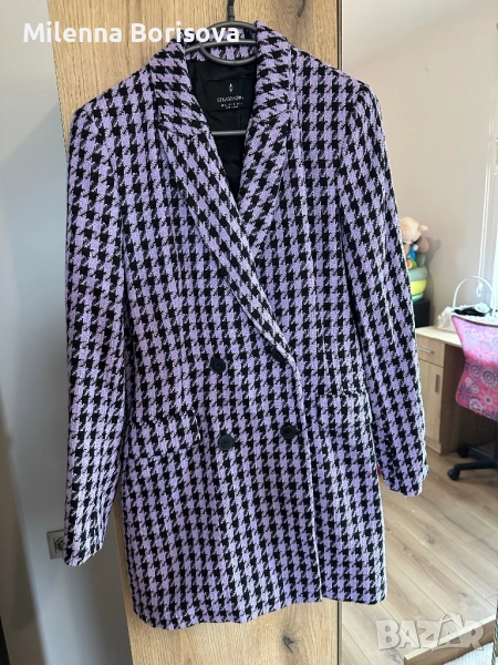 Рокля тип сако от букле от Stradivarius, снимка 1