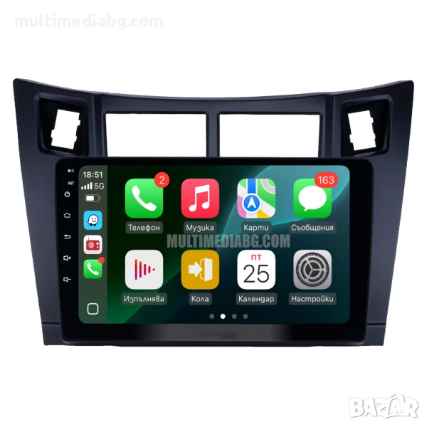 Toyota Yaris 2008-2011 Мултимедия/Навигация Android, снимка 1