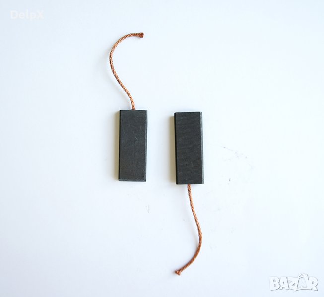 Българска въглено-графитна четка за пералня с извод 4,9x13,5x34mm, снимка 1