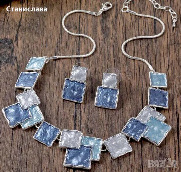 Прекрасен комплект колие с обеци, снимка 1