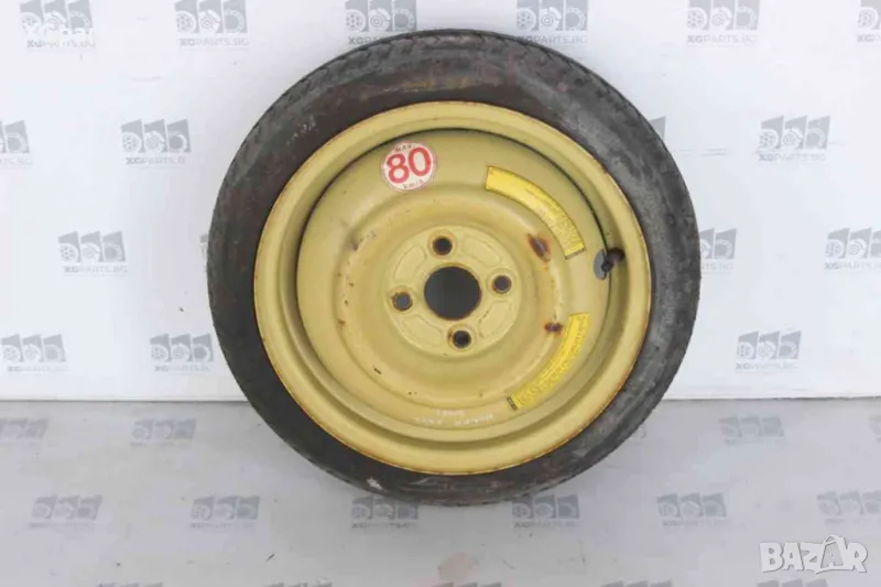 Резервна гума патерица 14 цола 4x100 за Honda Jazz II (2002-2008), снимка 1