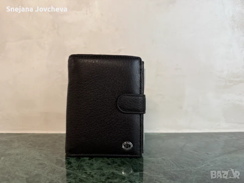 Мъжки портфейли, портмонета естествена кожа, снимка 1