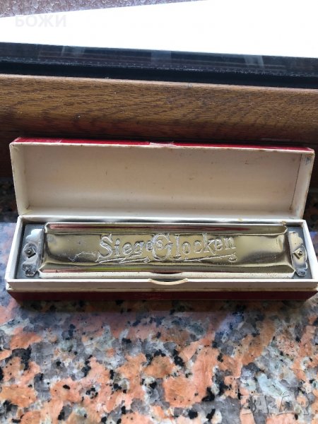 Антикварна хармоника Sieg Glocken (1910-1920 г.), снимка 1
