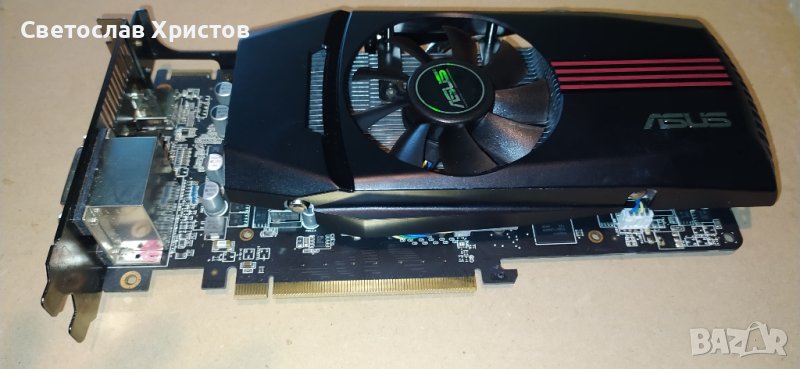 Продавам видео карта AMD ASUS EAH6850 1GB DDR5 256bit 2xDVI HDMI DP (2x6pin) PCI-E, снимка 1