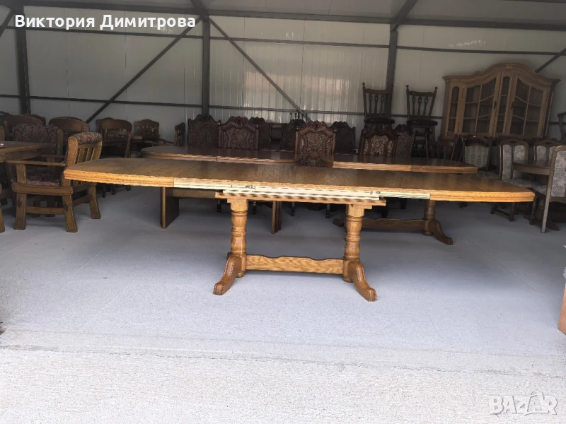 Разтегателна трапезна маса 3,00 м. (РМ) , снимка 1