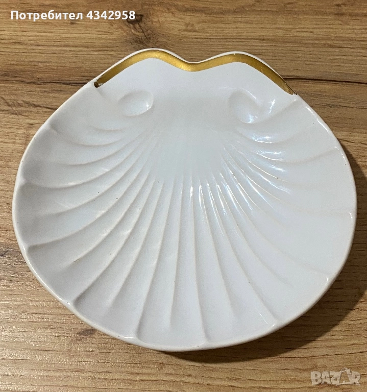 Vintage. Порцеланова чиния за бижута, снимка 1