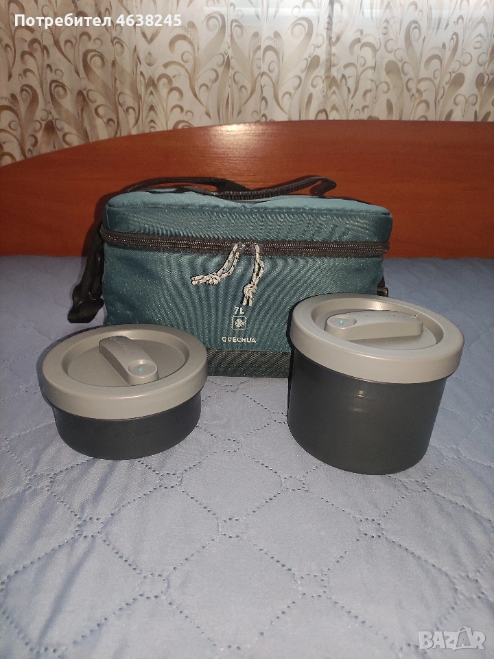 хладилна чанта с две кутии , снимка 1