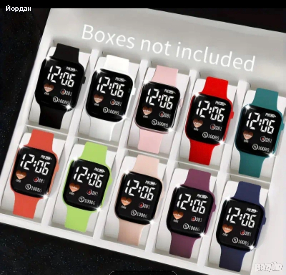 Детски електронен часовник различни цветове, снимка 1