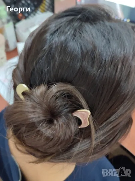 U-образна фиби - модерен семпъл аксесоар за коса, снимка 1