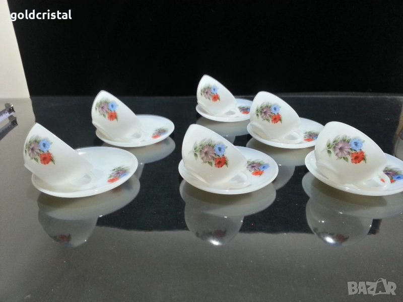 Френски аркопал чаши за чай кафе , снимка 1