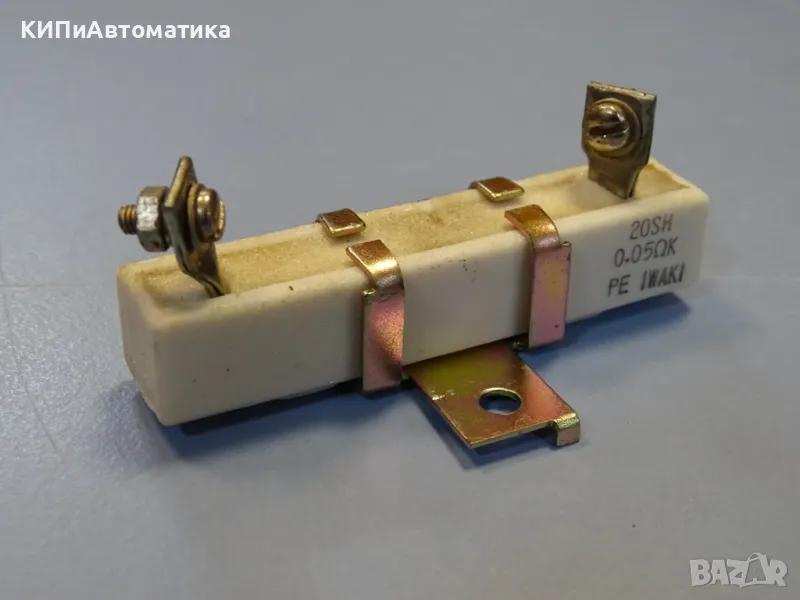 резистор IWAKI 20SH resister 0.05ΩK ohm, снимка 1