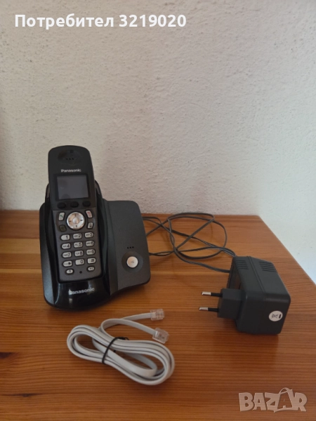 Стационарен безжичен телефон Panasonic, снимка 1
